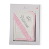 CANGAROO peškir za bebe s kapuljačom Cute Princess, Pink, 75 x 75 cm