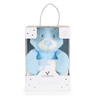CANGAROO dekica za bebe sa plišanom igračkom Rory Medo, Blue, 75 x 90 cm