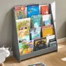 KINDER HOME Stalak za dječje knjige i časopise bijeli TF-6125