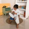 KINDER HOME dječja polica organizator za knjige i igračke, bijela boja TF-6142-V