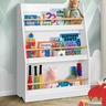 KINDER HOME dječja polica organizator za knjige i igračke, bijela boja TF-6142-V