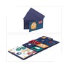 KINDER HOME Organizator dječjih igračaka šareni TF-6061