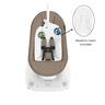UPPAbaby MamaRoo Smart Swing ležaljka-ljuljačka, Wells Dark Taupe Melange