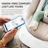 UPPAbaby MamaRoo Smart Swing ležaljka-ljuljačka, Wells Dark Taupe Melange