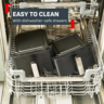TEFAL friteza na vrući zrak EY7528E0 Easy Fry Crispy Stack Dual, 6 L + 4 L