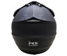 MS Energy MSH-400 full-face kaciga L, crna