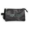 Pepe Jeans Pernica 22 cm, Davis 6484321 sa 3 odjeljka, crna