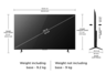 TCL LED televizor 55P6L, 4K Ultra HD, Smart TV, Google OS, AiPQ procesor, HDR10, HVA panel, Dolby Audio, dizajn bez okvira, crni