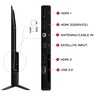 TCL LED televizor 55P6L, 4K Ultra HD, Smart TV, Google OS, AiPQ procesor, HDR10, HVA panel, Dolby Audio, dizajn bez okvira, crni
