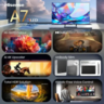 HISENSE Hi-QLED televizor 50A7S, 4K Ultra HD, Smart TV, VIDAA Smart OS, Dolby Vision IQ, HDR10+ Adaptive, Dolby Atmos, VRR 60 Hz, ALLM, AirPlay 2, Crni