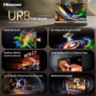 Hisense RGB MiniLED 65UR8S, 4K Ultra HD, Smart TV, VIDAA, Smart OS, 180 Hz, 2.1.2 Ch. Multi-Surround, Crni