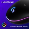Logitech miš G203 Lightsync, žični USB, optički, 8000 DPI, 6 tipki + Scroll, RGB, programabilne tipke, crni