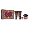 Versace Crystal Noir poklon set – EDP 90 ml + losion za tijelo 100 ml + gel za tuširanje 100 ml + mini EDP 5 ml