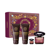 Versace Crystal Noir poklon set – EDP 90 ml + losion za tijelo 100 ml + gel za tuširanje 100 ml + mini EDP 5 ml