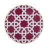 Porland Morocco plitki tanjir 17 cm, bordo