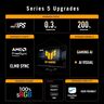 ASUS gaming monitor VG279Q5R, 27" FullHD Fast IPS Anti-Glare, 300 cd/m2, HDR10, AMD FreeSync, DP, 2x HDMI, 200Hz, 0.3ms, 2x 2W zvučnici