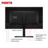 HyperX gaming monitor OMEN OLED 27, 27" QHD OLED, 200 cd/m2, DP, 2x HDMI, 240Hz, 0.03ms, Height Adjust, Tilt, Swivel, Pivot