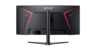 ACER gaming monitor Nitro XZ340CUR W0BMIIPHX, 34" UWQHD Curved 1500R Anti-Glare, 250 cd/m2, 2x HDMI 2.1, DP 1.4, 240Hz, 1ms VRB, 4W zvučnici
