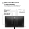 HP monitor S5 Pro 527pu, 27" QHD IPS, 350 cd/m2, HDMI, 2x DP, 2x USB-C, 3x USB-A, LAN, 100Hz, 5ms, podesivo postolje