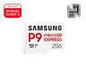 Samsung Micro SD 256GB Express P9, up to 800MB/s, works with Nintendo Switch 2