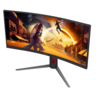 AOC gaming monitor CU34G4Z, 34" WQHD Fast VA Curved 1500R, DisplayHDR 400, Adaptive Sync, 240Hz