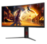 AOC gaming monitor CU34G4Z, 34" WQHD Fast VA Curved 1500R, DisplayHDR 400, Adaptive Sync, 240Hz