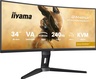 IIYAMA gaming monitor G-Master Gold Phoenix, 34" UWQHD VA Curved 1500R, HDR400, AMD FreeSync Premium, 240Hz, USB-C, KVM, zvučnici