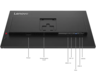 LENOVO monitor ThinkVision T27-40, 27" FullHD IPS Anti-Glare, 120Hz, USB-C, USB Hub, Height Adjust, Pivot, Swivel