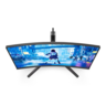 PHILIPS gaming monitor Evnia 5000 27M2C5200W, 27" FullHD VA Curved 1500R, HDR10, 280Hz, podesivo postolje