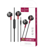 Hoco Slušalice sa mikrofonom, 3.5 mm, dužina kabela 1.2 met, crna - M57 Sky sound, Black