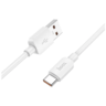 Hoco USB kabl za smartphone, USB-A to type C, 100W, bijela - X96 Hyper, 100W, White