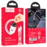 Hoco Auto punjač sa Lightning kabelom, PD + QC3.0, 2 x USB, 4.8 A - NZ2 Link, type C-Lightning, White