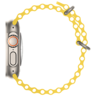 Hoco Silikonski remen za iWatch, 42/44/45/49mm, žuta - iWatch WA12 Yellow
