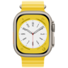 Hoco Silikonski remen za iWatch, 42/44/45/49mm, žuta - iWatch WA12 Yellow