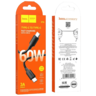 Hoco USB kabl za smartphone, type C, 60W, crna - X96 Hyper, 60W, Black