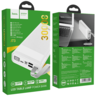 Hoco Powerbank sa lampom, Hoco j73, 30000mAh, 2A / 2A - J73 Powerful, White