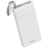 Hoco Powerbank sa lampom, Hoco j73, 30000mAh, 2A / 2A - J73 Powerful, White