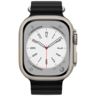 Hoco Silikonski remen za iWatch, 42/44/45/49mm, crna - iWatch WA12 Black