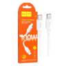 Hoco USB kabl za smartphone, type C, 100W, bijela - X96 Hyper, 100W, White