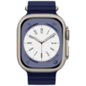 Hoco Silikonski remen za iWatch, 42/44/45/49mm, plava - iWatch WA12 Evening Blue