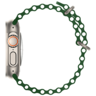 Hoco Silikonski remen za iWatch, 42/44/45/49mm, zelena - iWatch WA12 Alfa