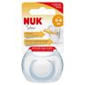 NUK Star Latex duda, Blue, 0-6 mj