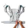 INFANTINO Flip 4u1 Airy siva nosiljka za bebe, 3,5-14,5 kg
