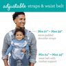 INFANTINO Flip 4u1 Camo nosiljka za bebe, 3,5-14,5 kg