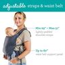 INFANTINO Fold & Go 2u1 nosiljka za bebe, 5,5-18 kg
