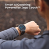 Amazfit Active 3 Premium, pametni sat, Aero White