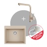 Franke Set Maris MRG 610-54 FTL sudoper + LINA L DOCCIA česma, Avena