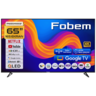Fobem QLED televizor FM65EG9000QF, 4K Ultra HD, Smart TV, Google TV™, HDR10+, crni