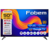 Fobem QLED televizor FM50EG9000QF, 4K Ultra HD, Smart TV, Google TV™, HDR10+, crni