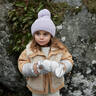 Elodie Vunena kapa 0-6m - Lavender Love